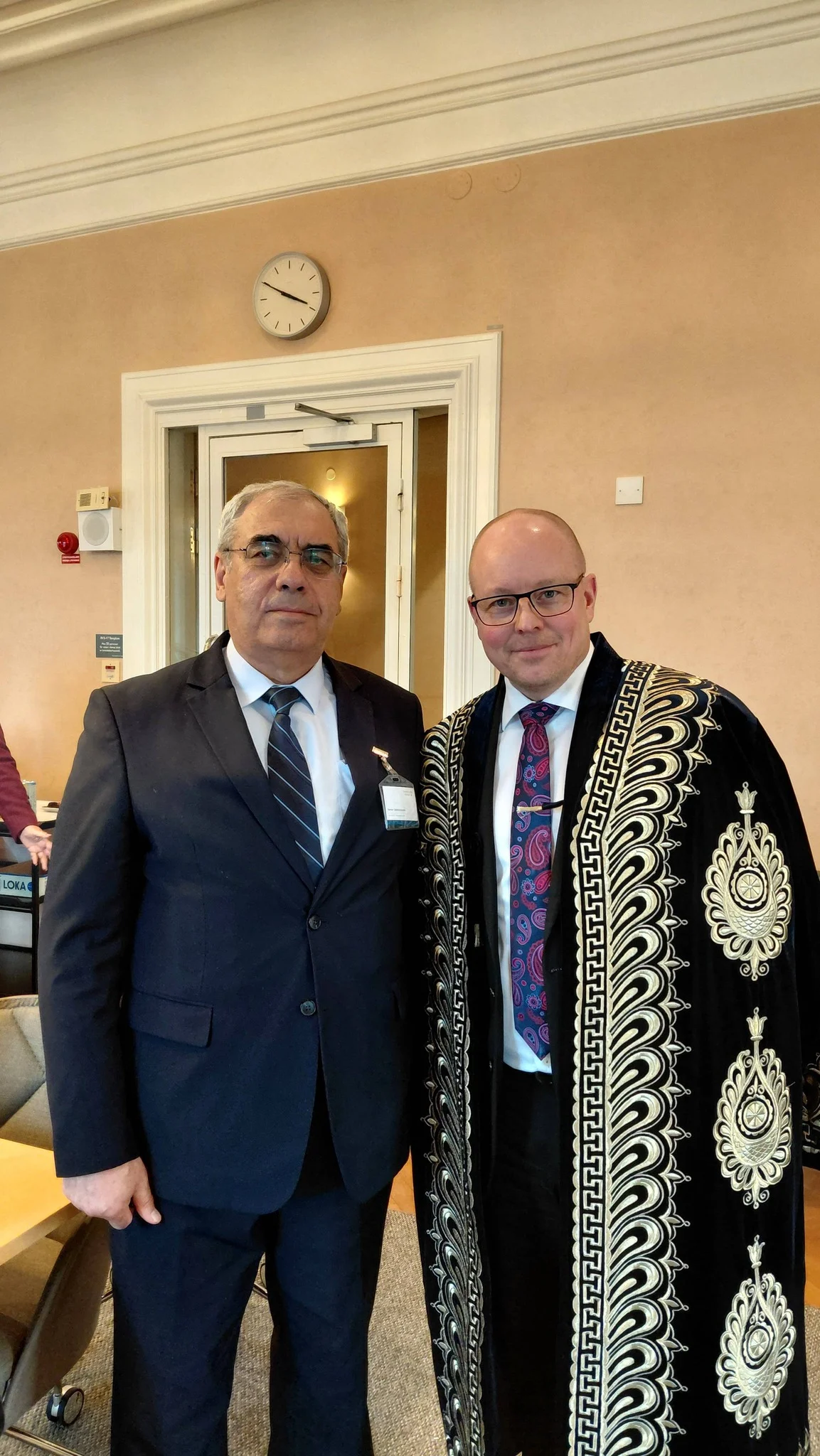 Делегация Узбекистана в парламенте Швеции