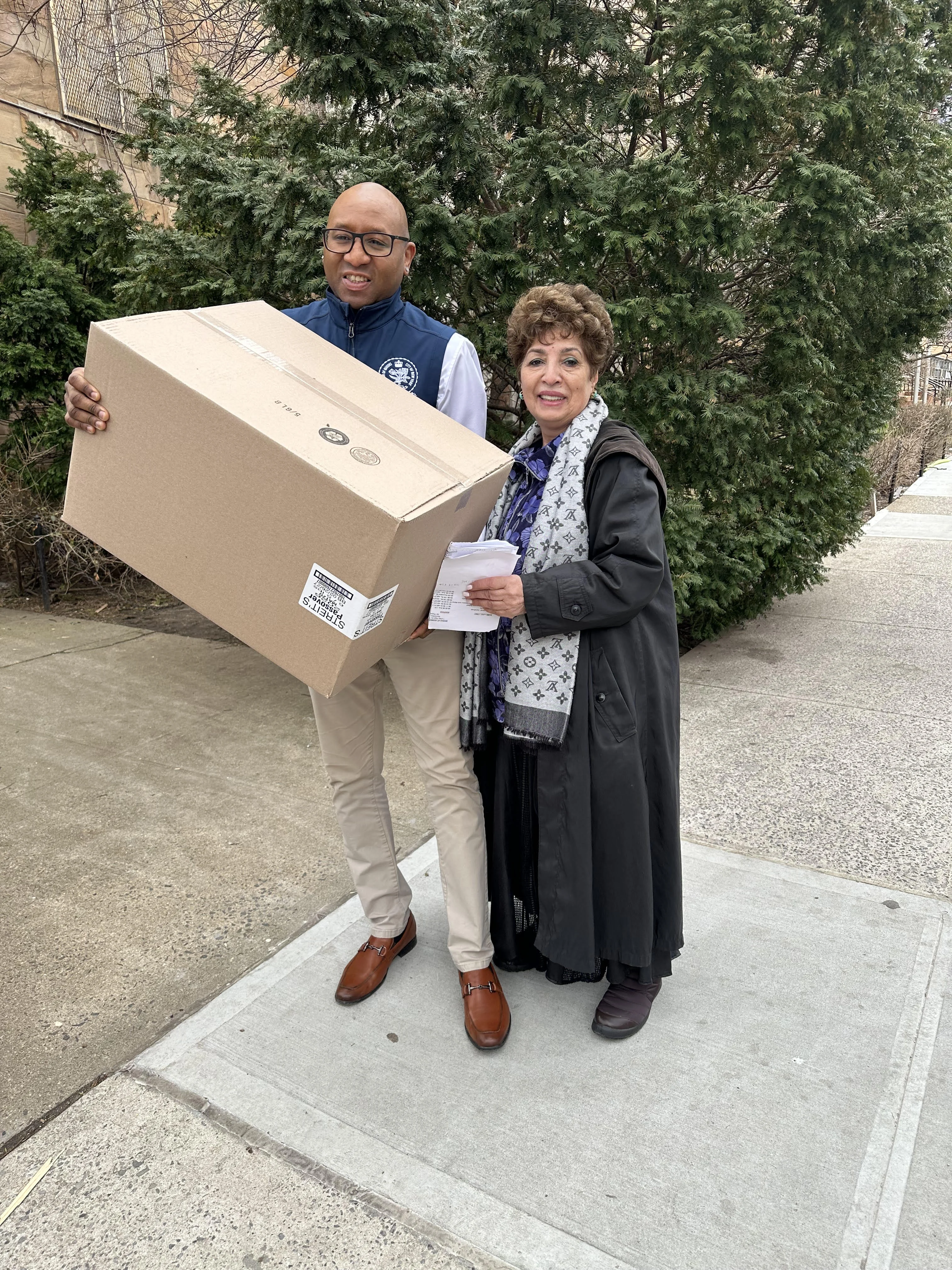 Thank you, Mr. Queens Borough President!