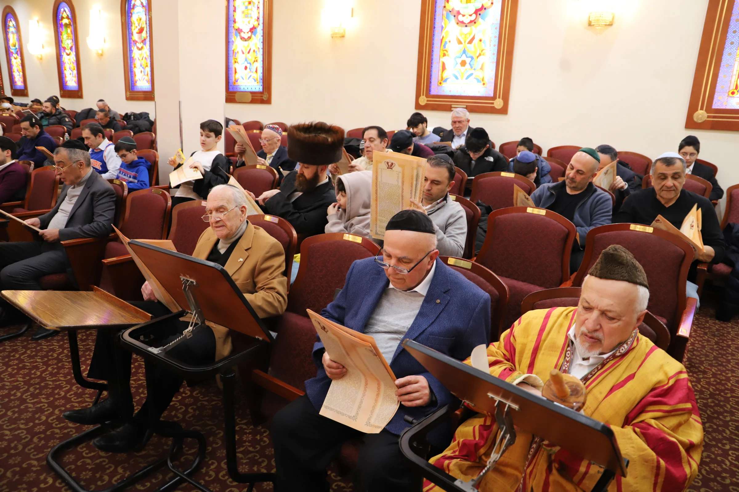 ПРАЗДНОВАНИЕ ПУРИМ В ЦЕНТРЕ БУХАРСКИХ ЕВРЕЕВ