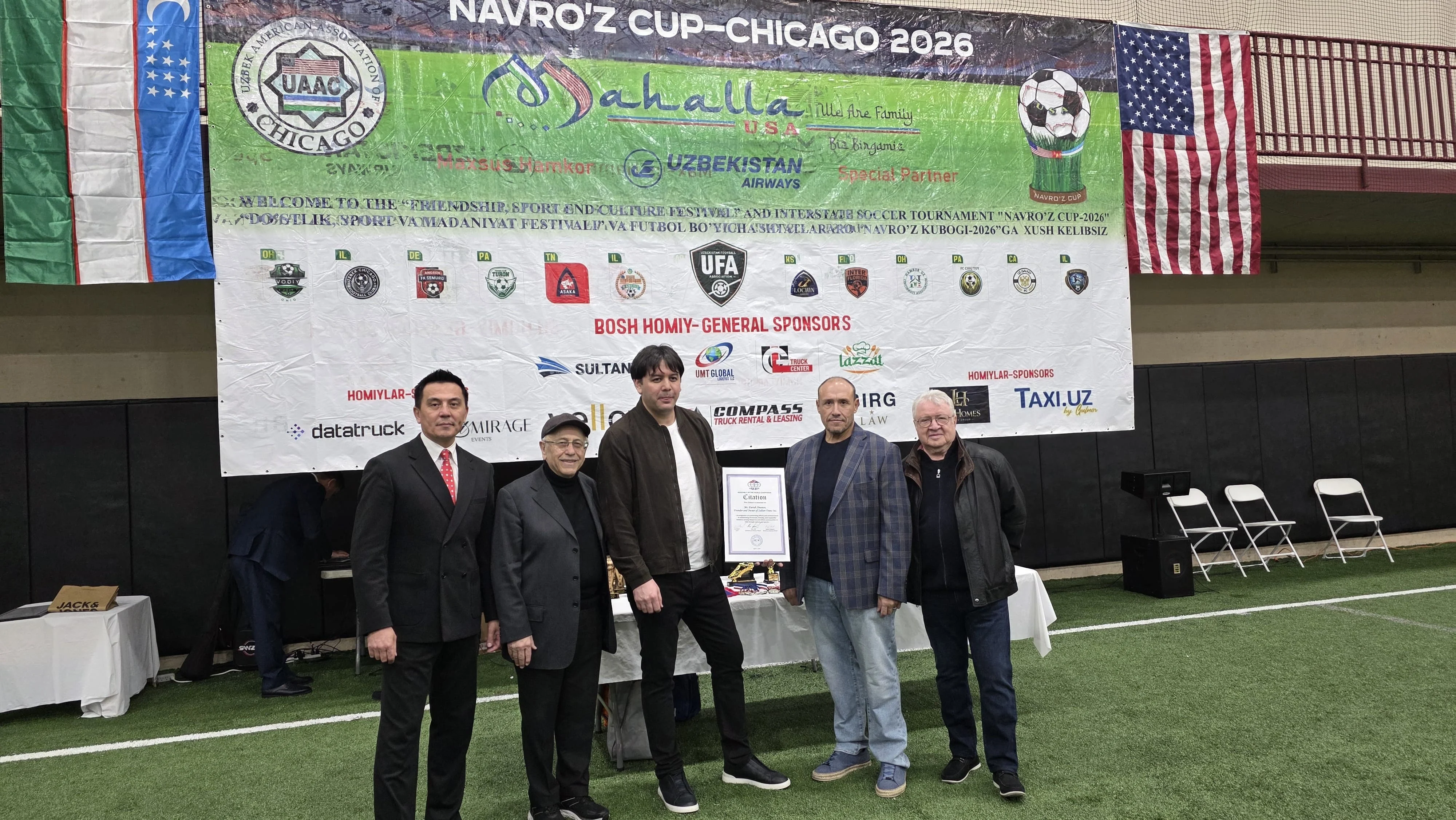 “FC Lochin” из Канзаса стал обладателем Кубка “Навруз-2026”