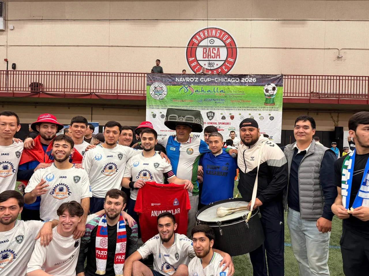 “FC Lochin” из Канзаса стал обладателем Кубка “Навруз-2026”