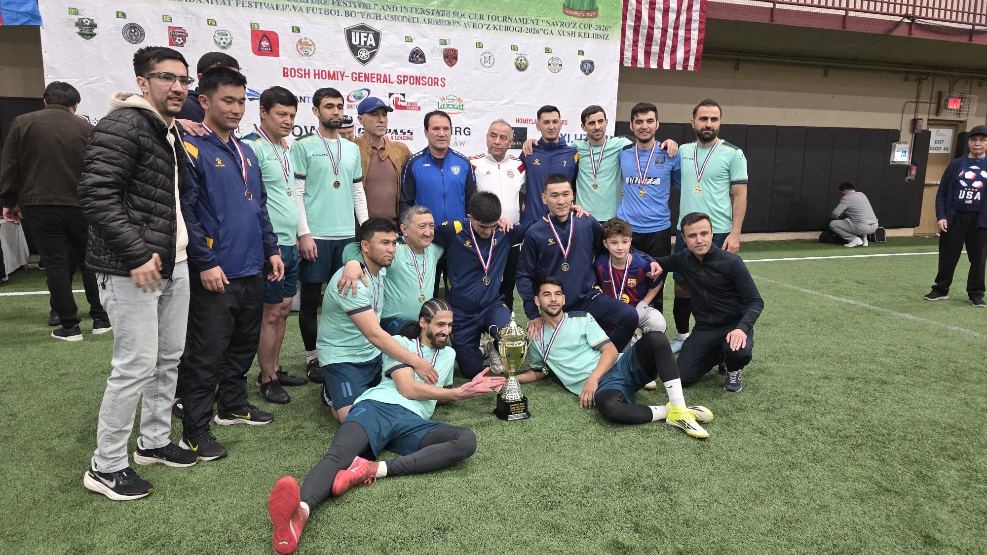 “FC Lochin” из Канзаса стал обладателем Кубка “Навруз-2026”