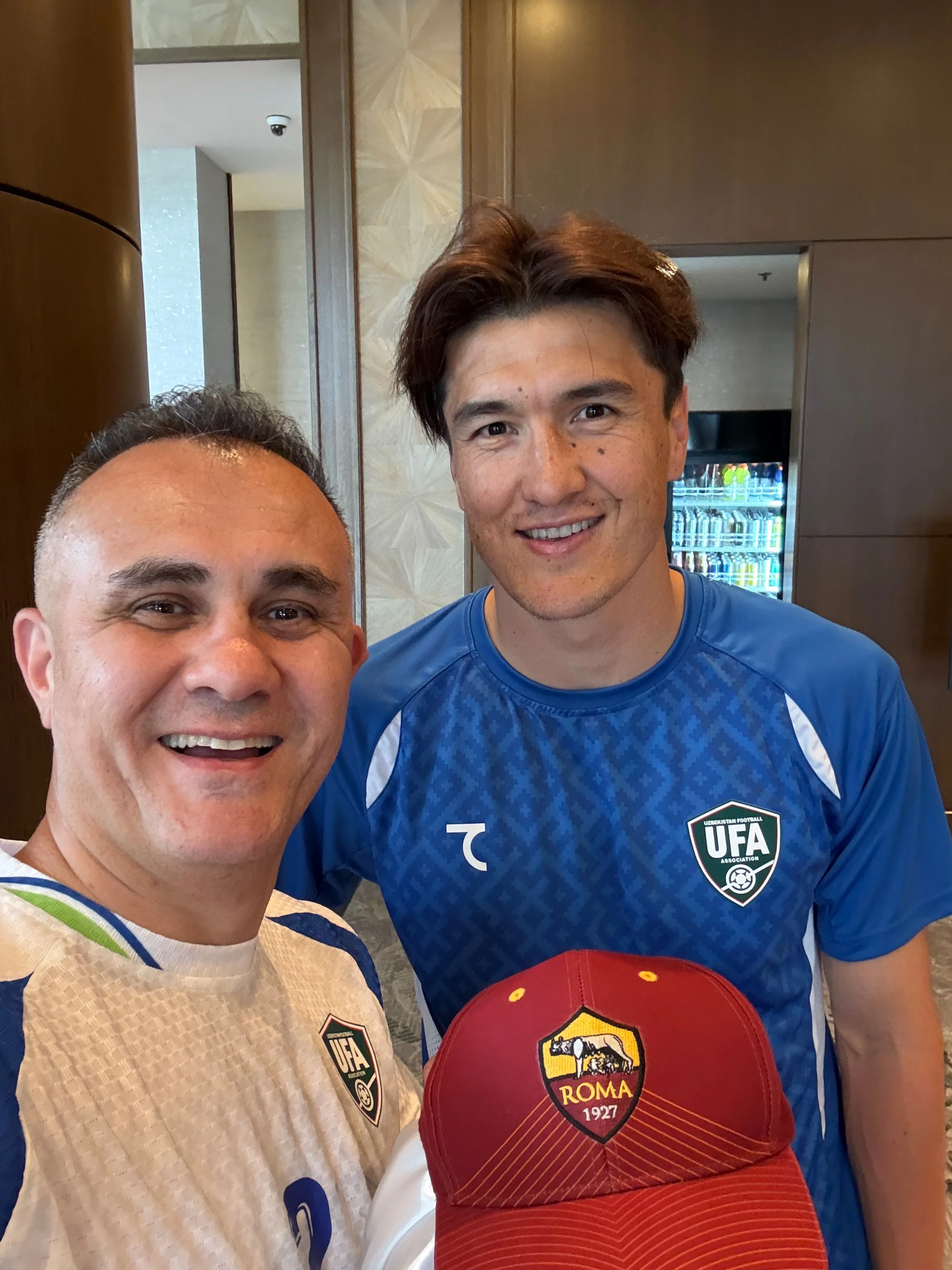 Uzbekistan's World Cup Star Spotted in NJ