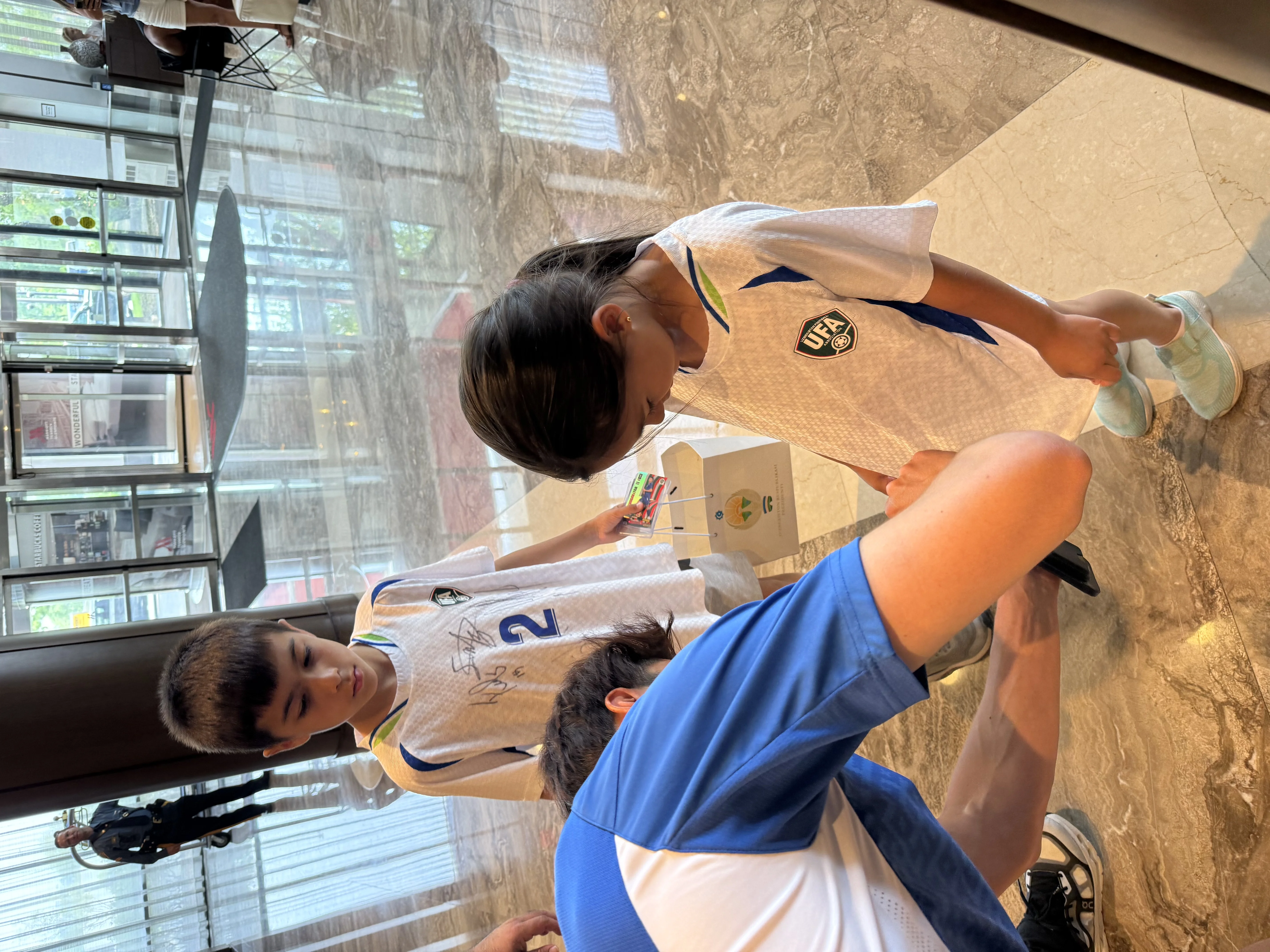 Uzbekistan's World Cup Star Spotted in NJ