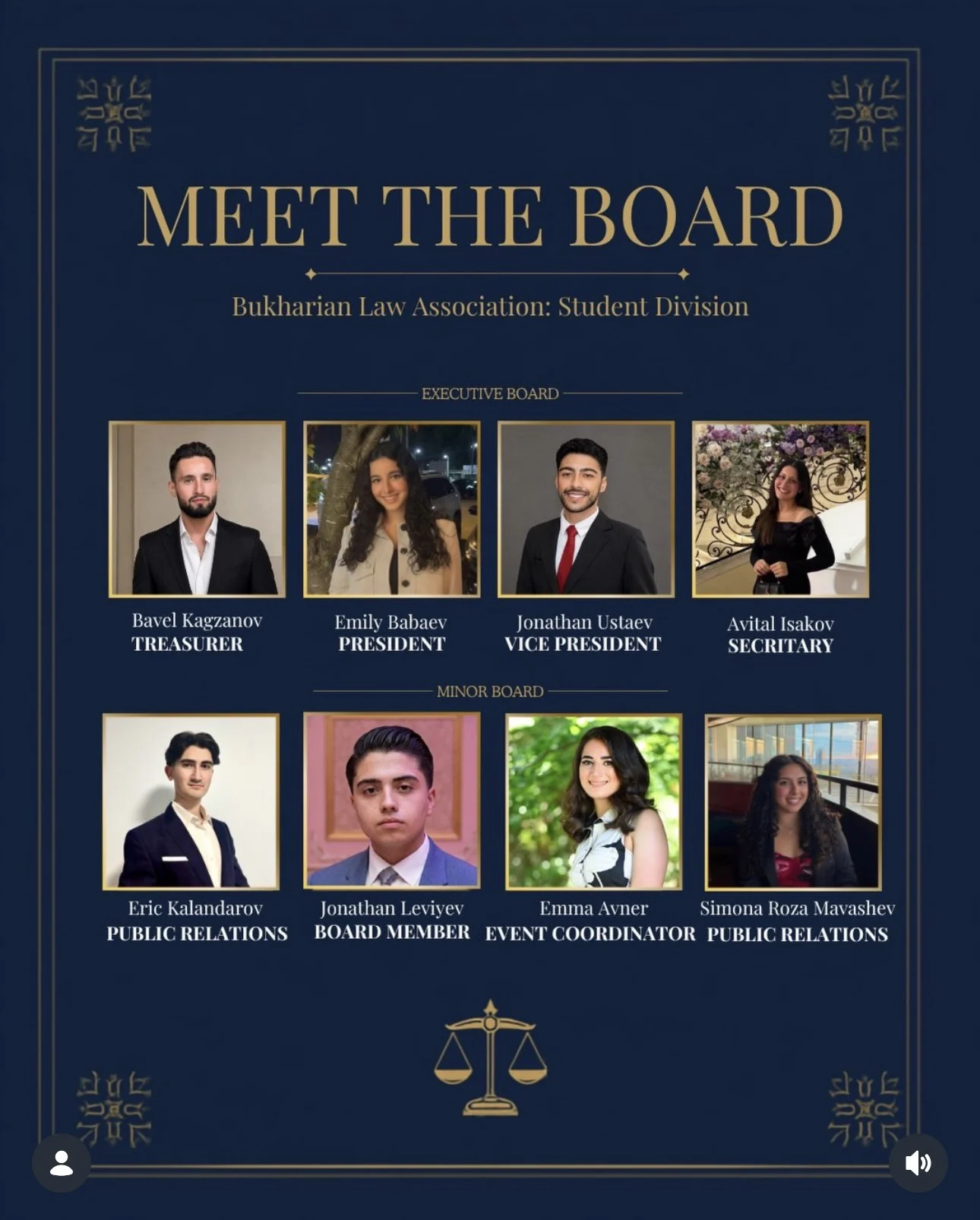 Passing the Gavel: MEET THE NEW S-BLA BOARD
