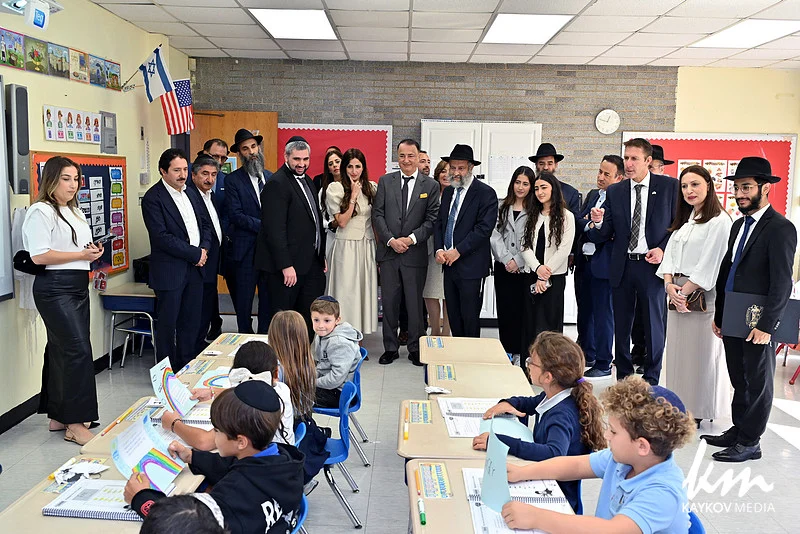 LEVIEV FAMILY CELEBRATES GRAND OPENING OF LEV JEWISH ACADEMY