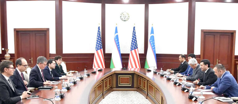 U.S. Congress Members Hold Talks with President Mirziyoyev, Defends Israel’s Right to Self-Defense