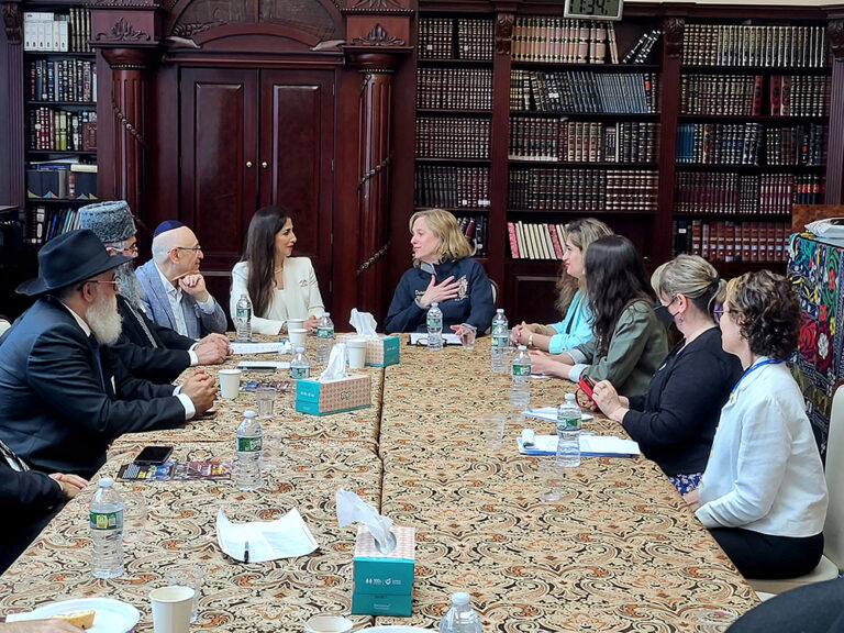 A Seat at the Table:Bukharian Rabbis Meet Queens DA Melinda Katz in First-of-its-Kind Dialogue