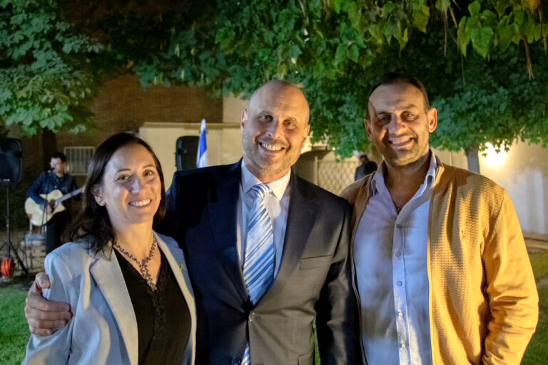 Праздник в посольстве Израиля в Ташкенте