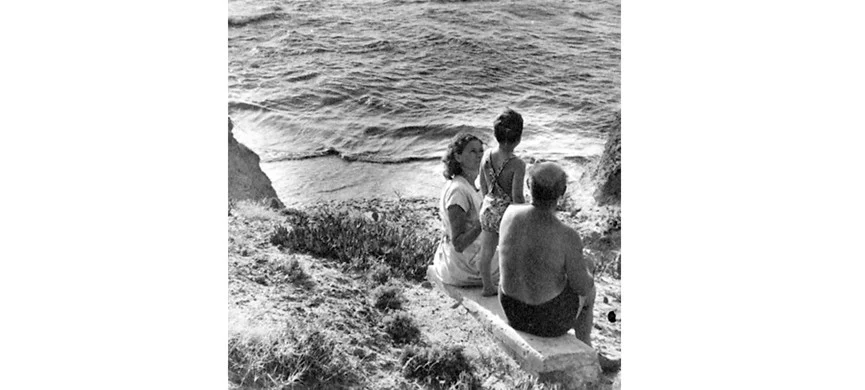 Старик на танке