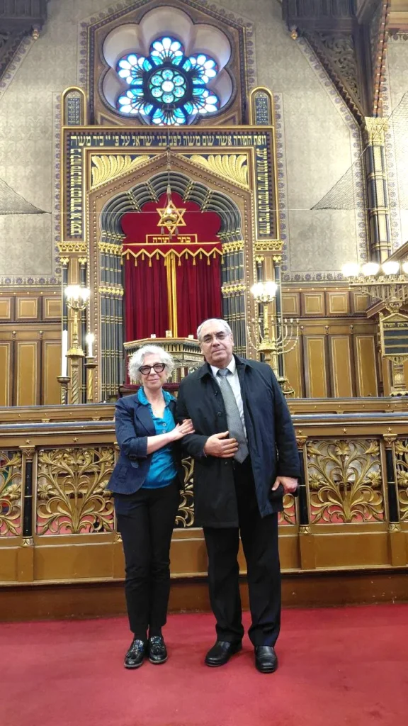 ARKADY ISAKHAROV VISITS STOCKHOLM JEWISH COMMUNITY