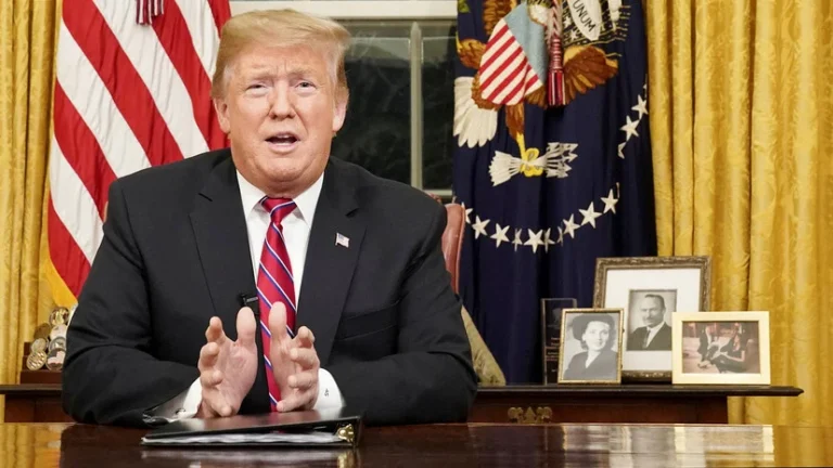 О последнем обращении Трампа к народу
