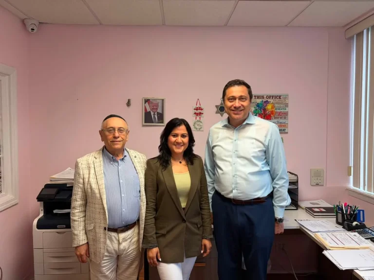 Ari Kagan and Rafael Nektalov Visit Welcome Care Queens Office in Rego Park