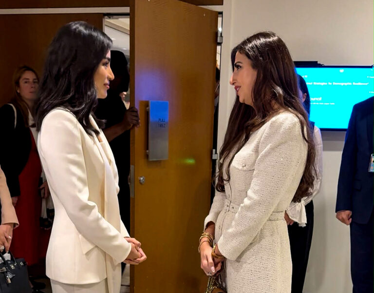 The Future Is Bright: TWO DIAMONDS MEET AT UNGA